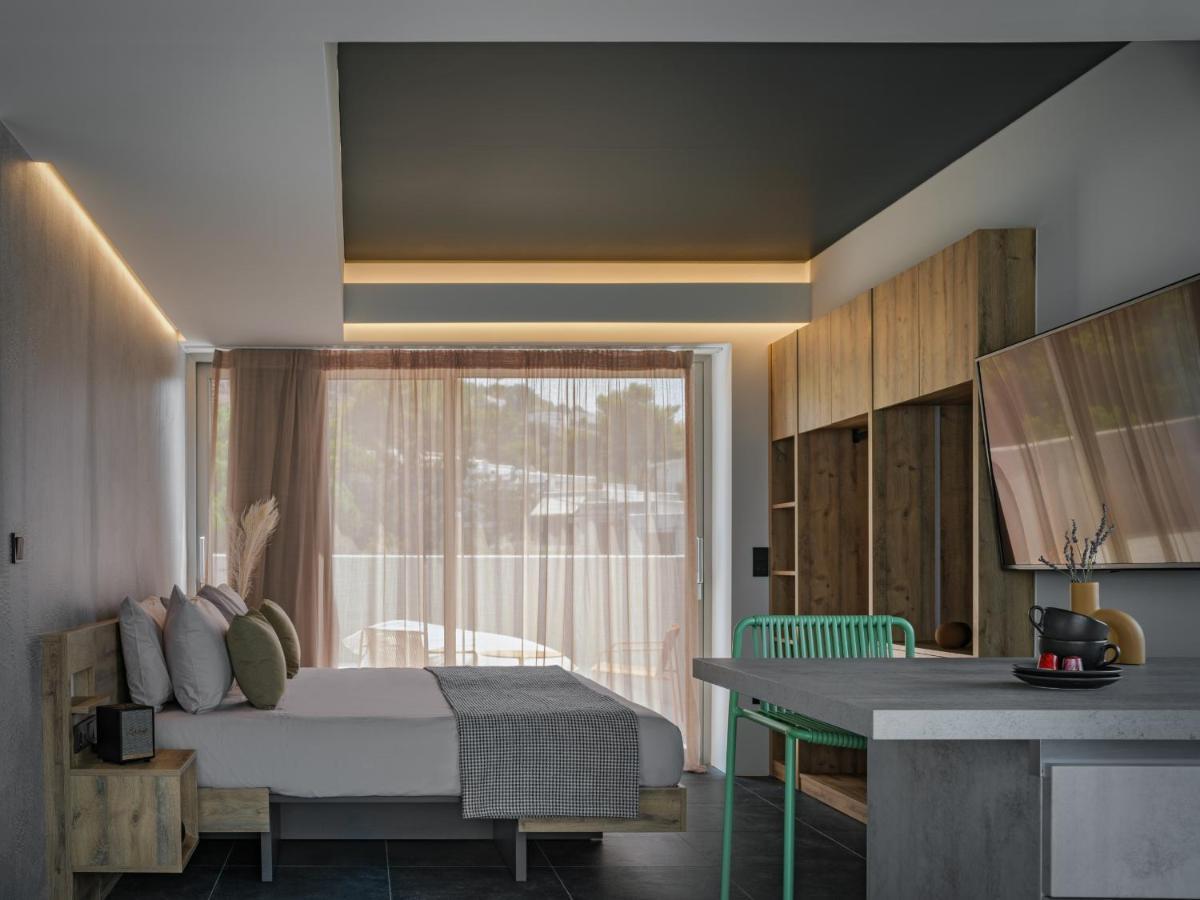 3 Olive Trees Aparthotel Anáviszosz Kültér fotó